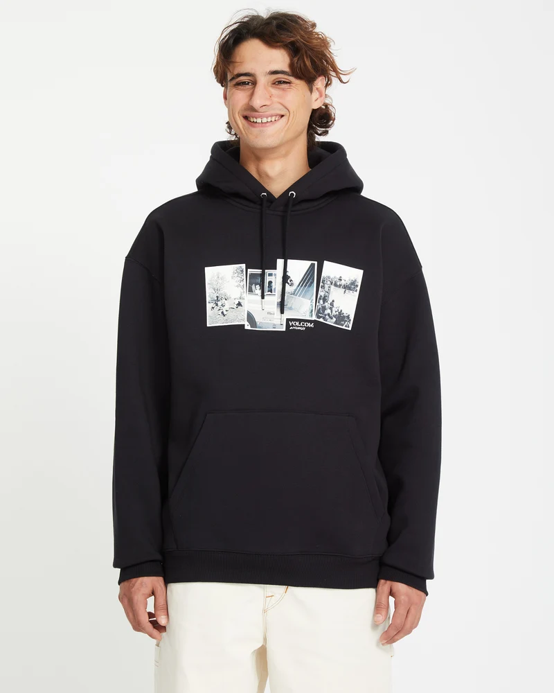 Pfanngles Kapuzenpullover - BLACK
