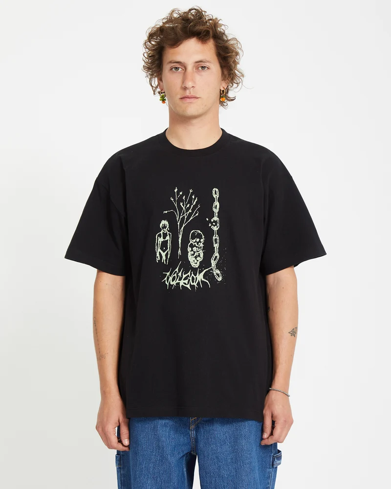 Poetic Dess T-shirt - BLACK