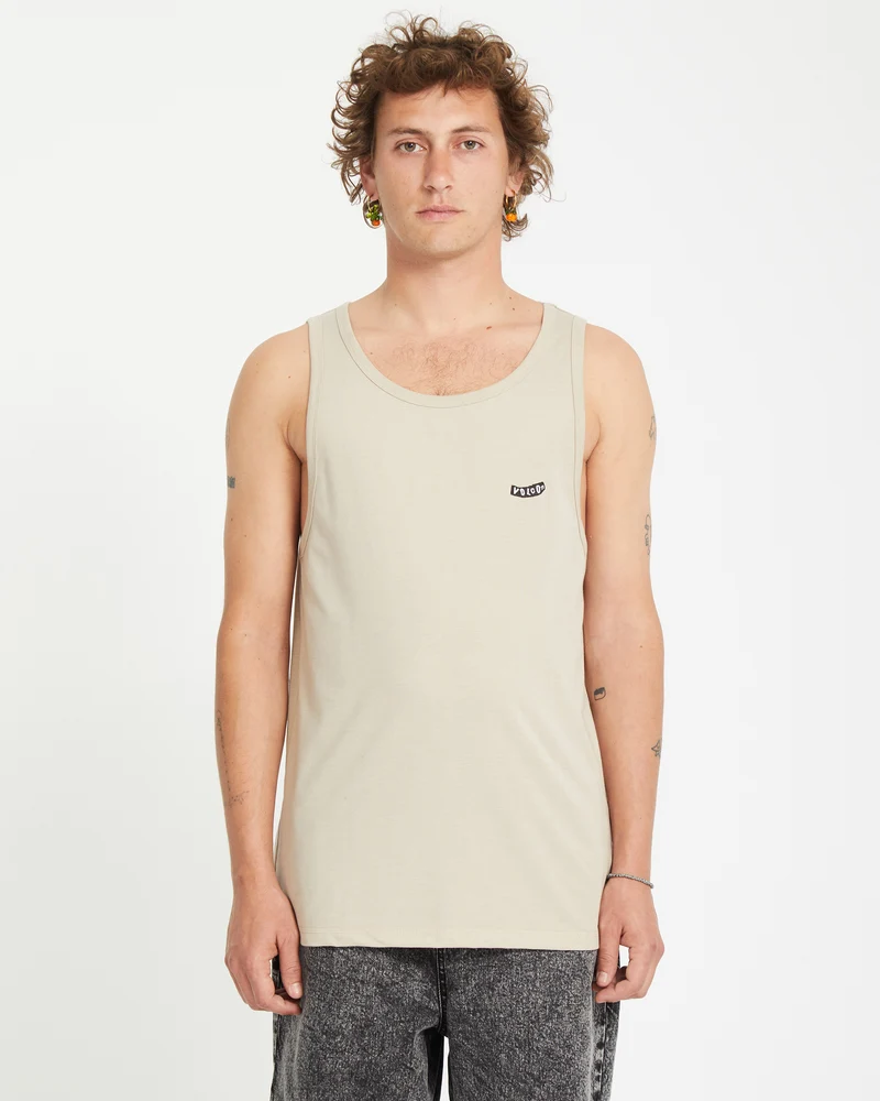 Pistol Stone Tanktop - LIGHT KHAKI