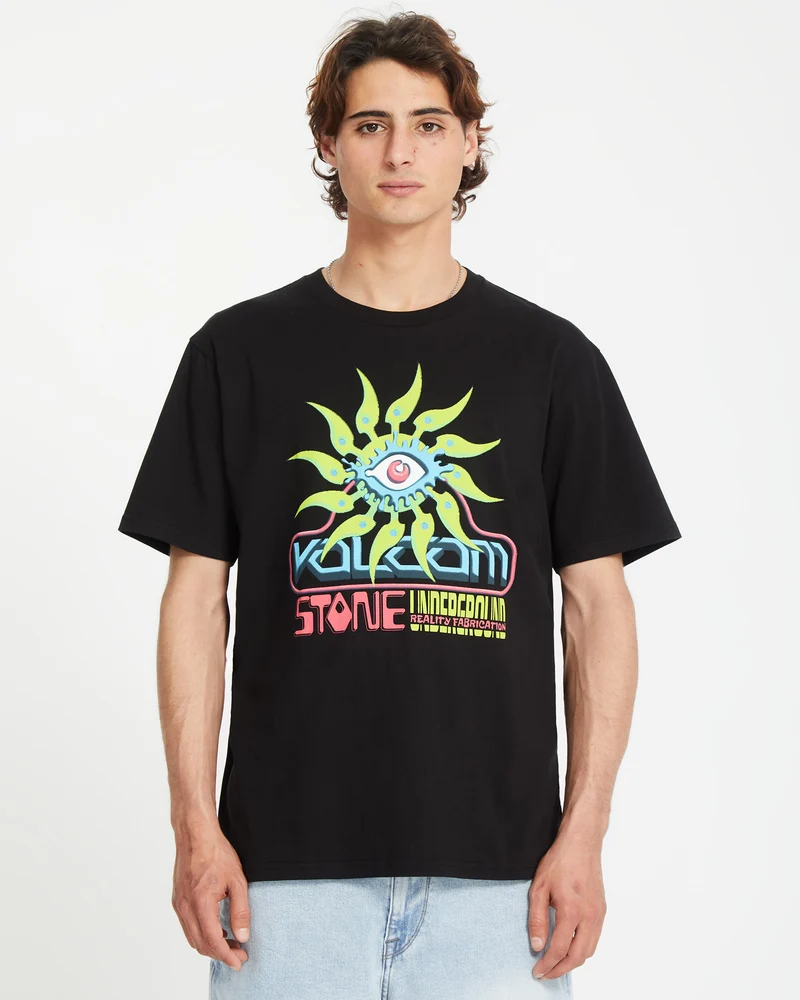 Realityfab T-shirt - BLACK