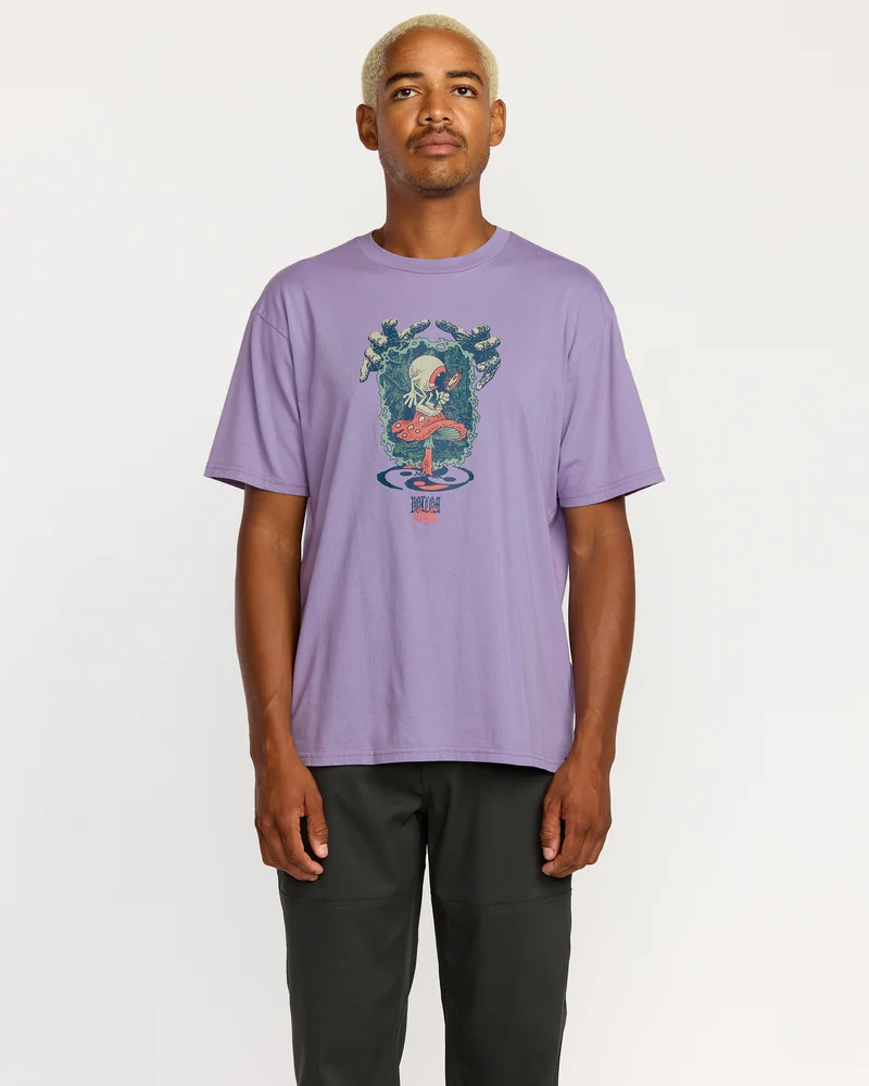 Stone Matter T-Shirt - Purple Ash
