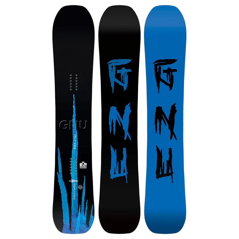 Banked Country Snowboard