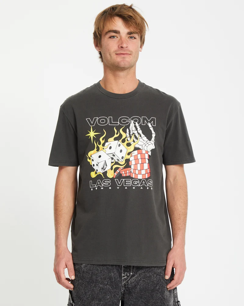 Pass Line T-shirt - BLACK