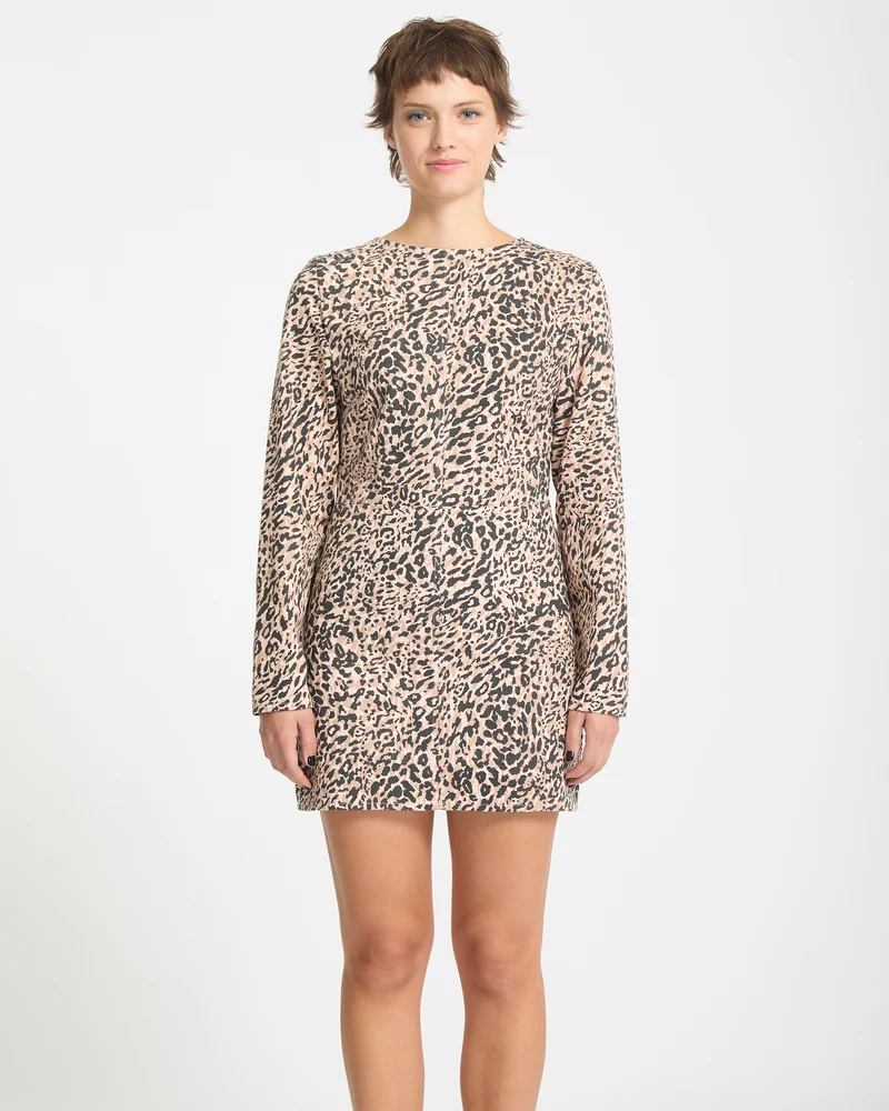 Wylding Out Kleid - Animal Print
