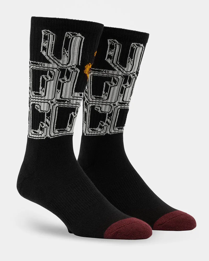 Callum Rooney Socken - Black