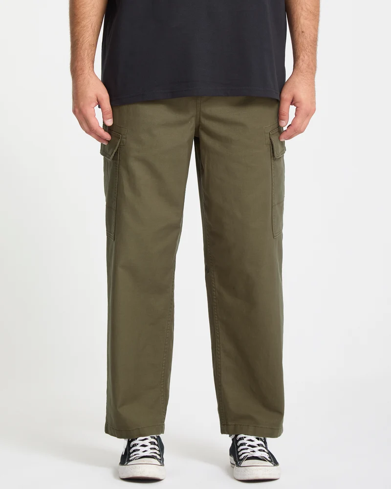 Billow Tapered Cargo-Hose - Sage Leaf