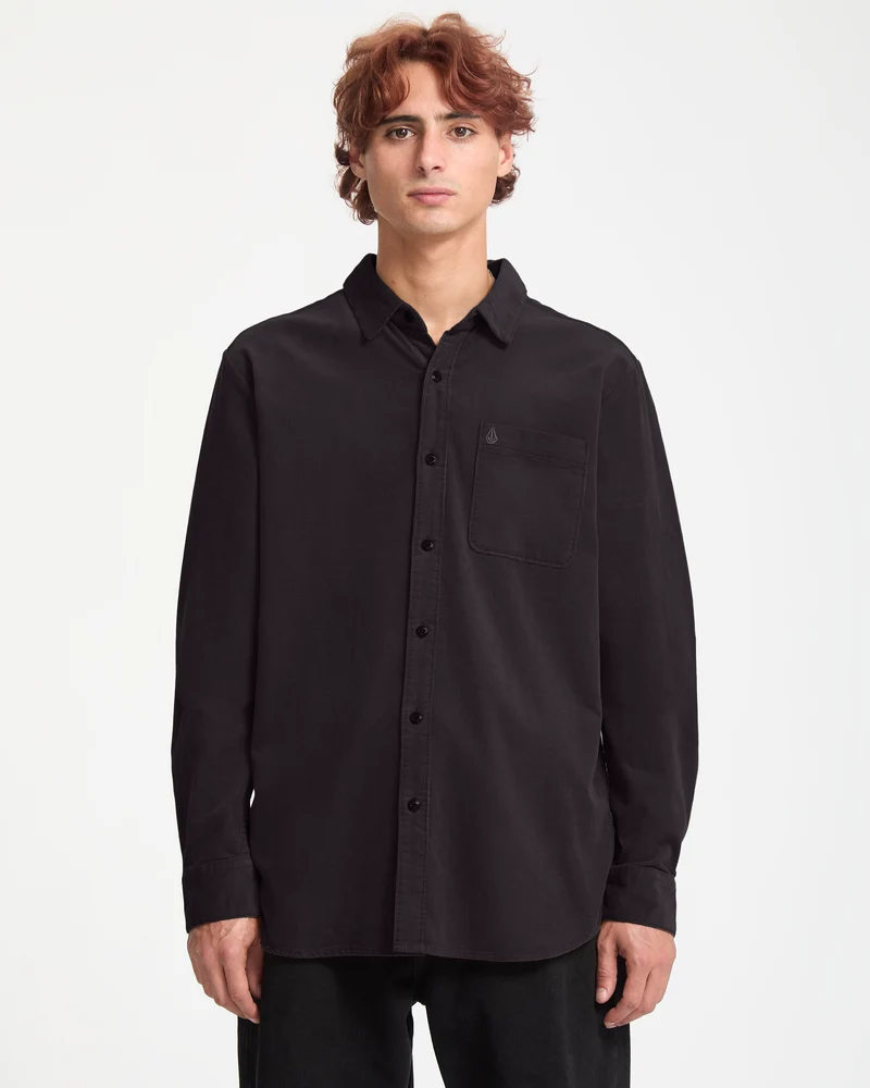 Zander Hemd - Asphalt Black