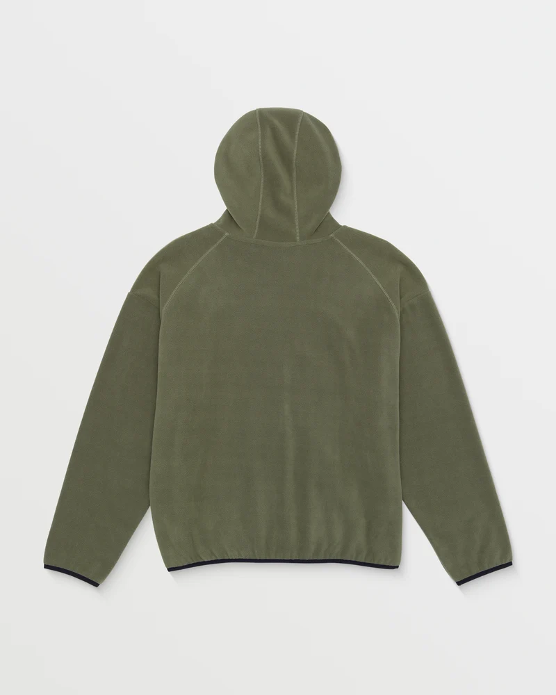 Nomaa Zip Fleece Hoodie - Wintermoss