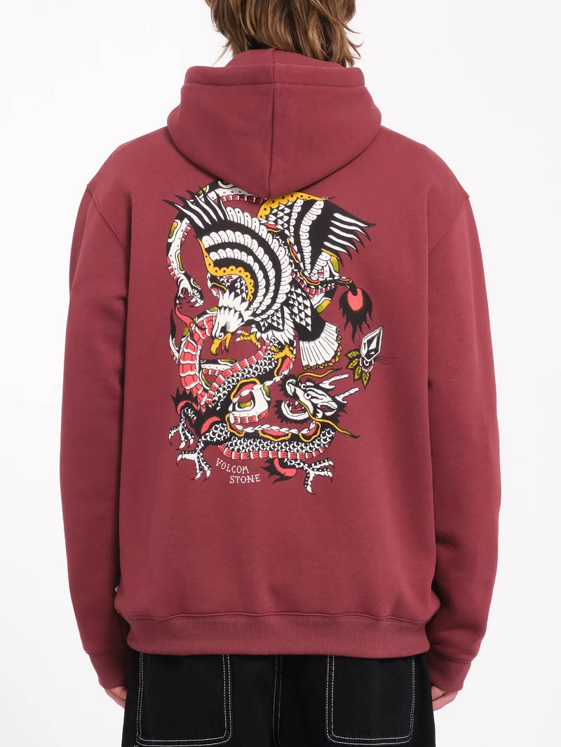 Lintell Classic Hoodie - Merlot