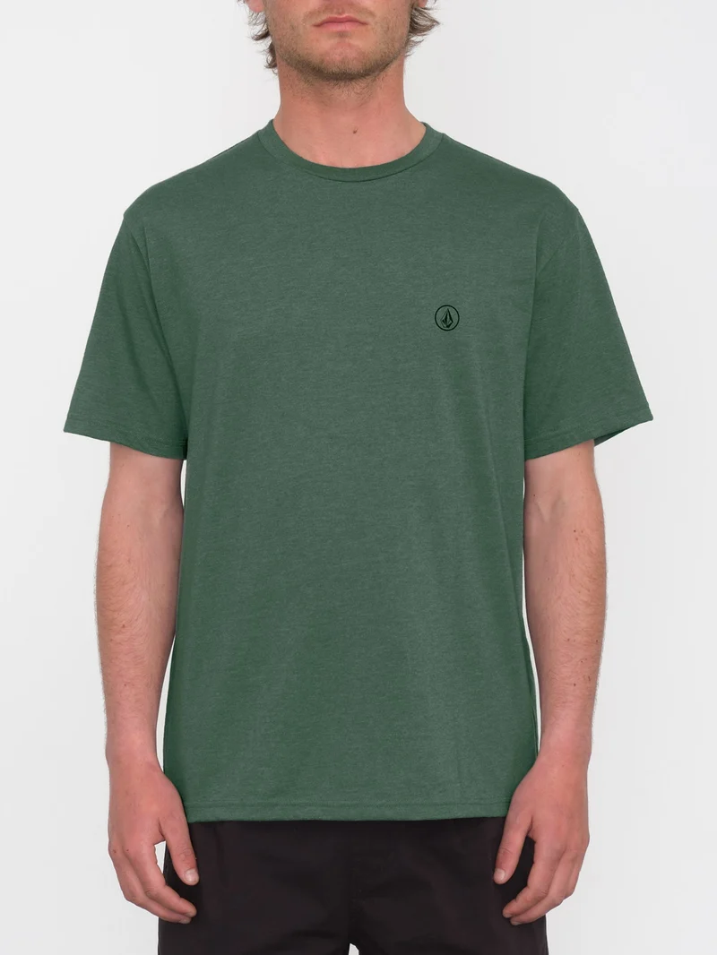 Circle Blanks T-shirt - FIR GREEN