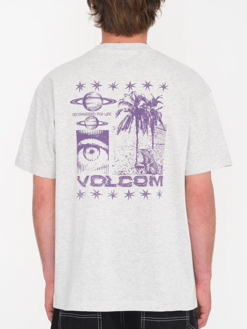 Primed T-Shirt - BONE HEATHER