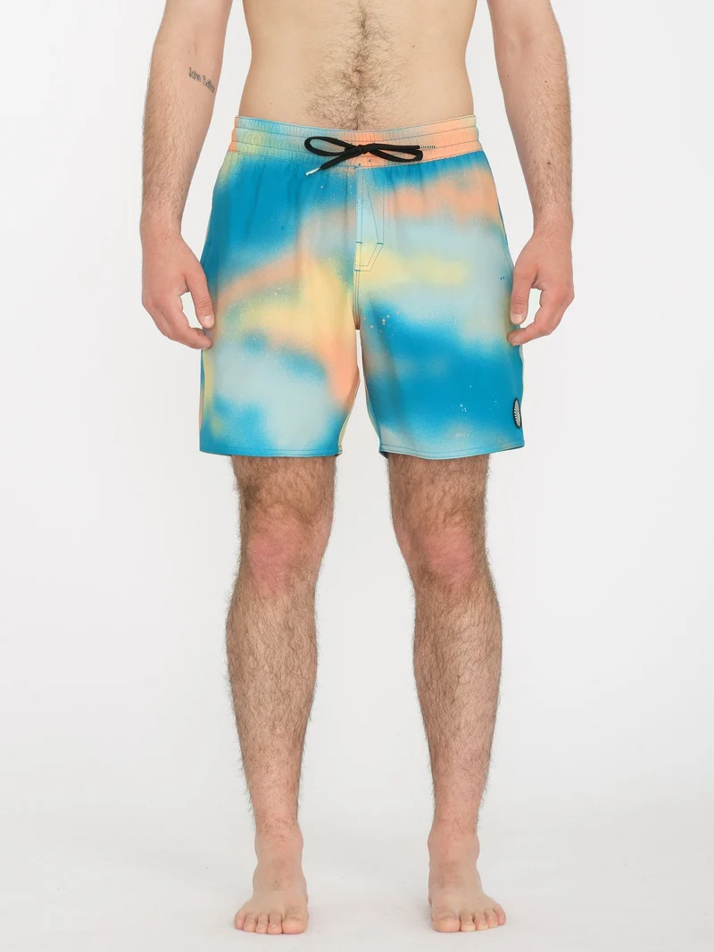 Baffle Trunk 17"Boardshort - SALMON