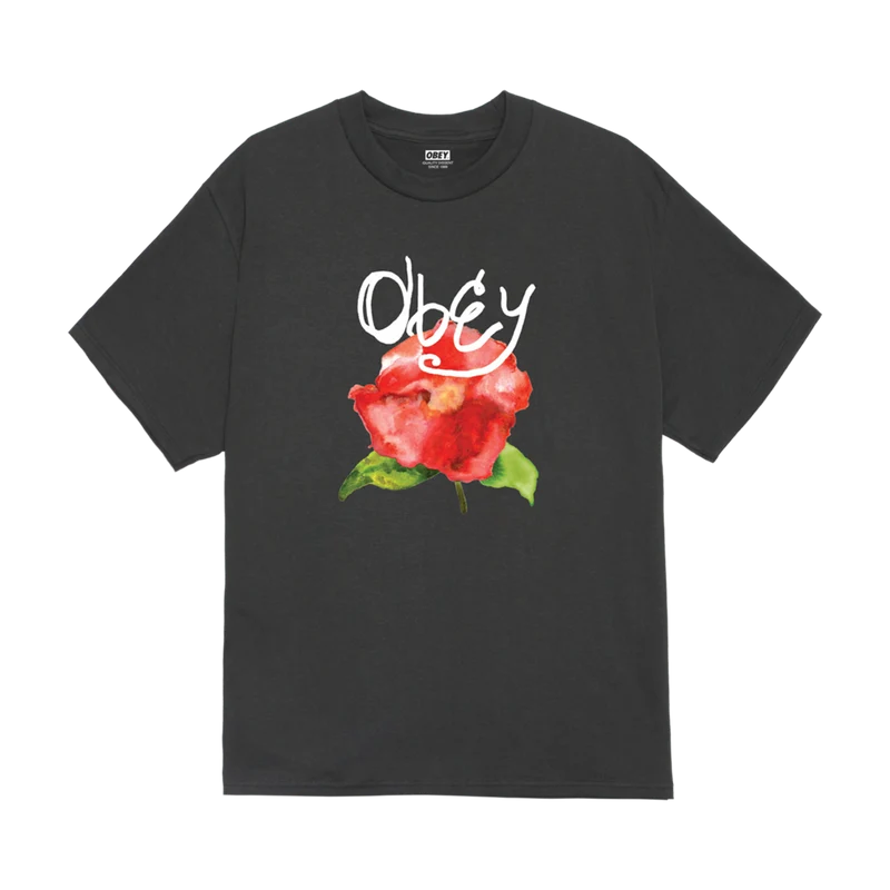 Obey Watercolor Poppy S/S T-Shirt