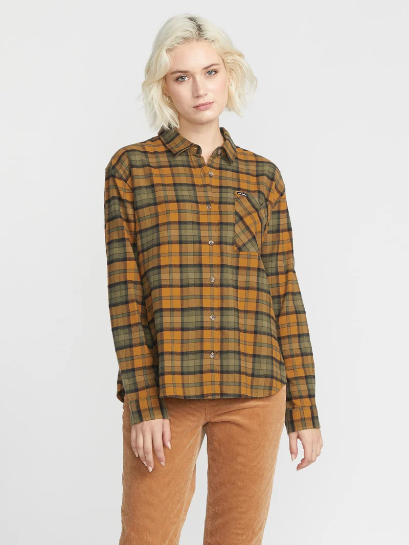 Plaid To Meet U Hemd - BRONZE