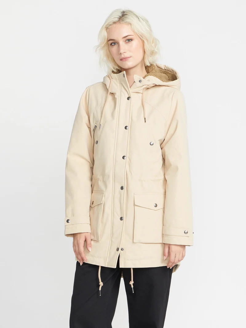 Walk On By 5K Parka - KHAKI
