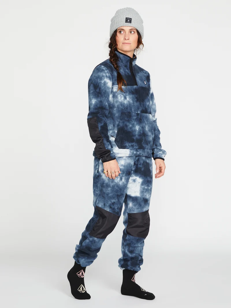 Polar Fleece Trousers - Storm Tie-Dye