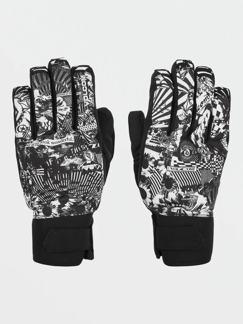 V.Co Nyle Gloves - Black White