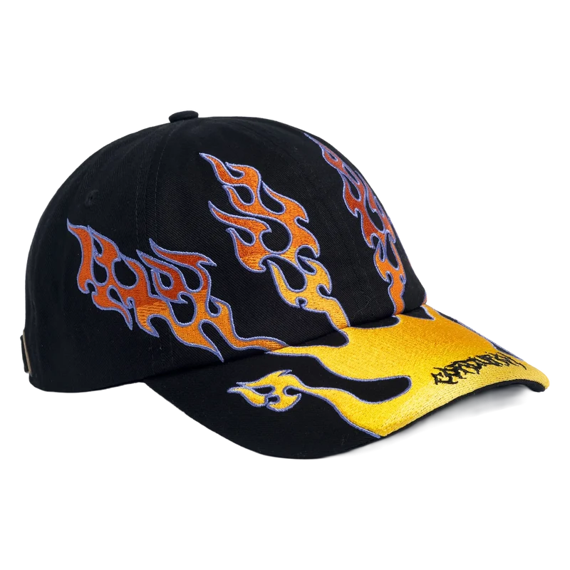 Flames Strapback Hat