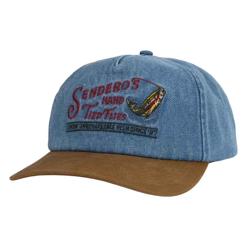 Hand Tied Flies Hat