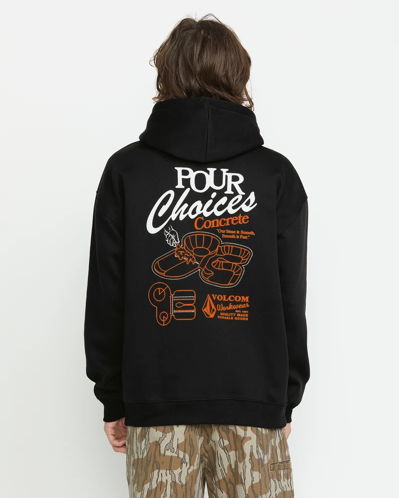 Pour Choices Kapuzenpullover - BLACK