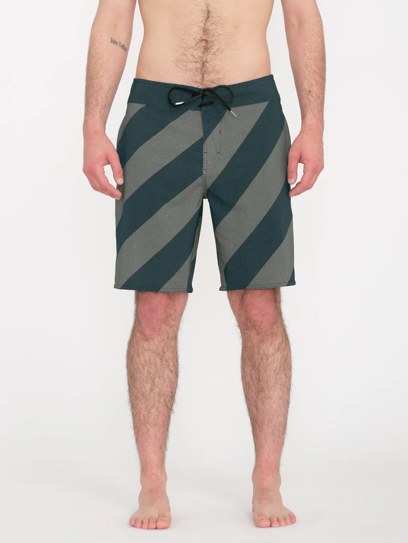 Quarta Static Mod 19" Boardshort - BLACK