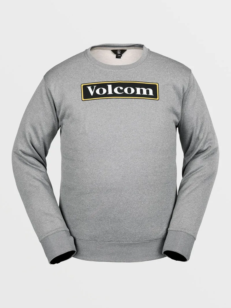 Core Hydro Crew Sweatshirt - HEATHER GREY