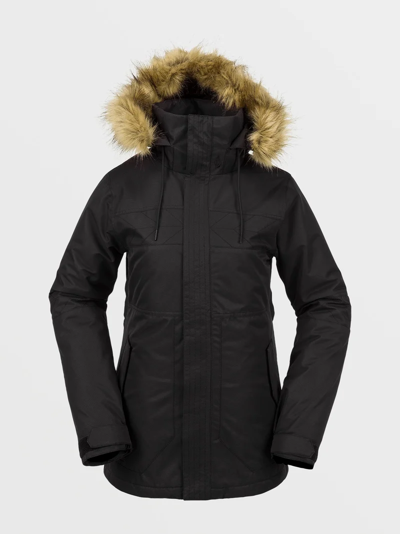 Fawn Insulated Jacke - BLACK
