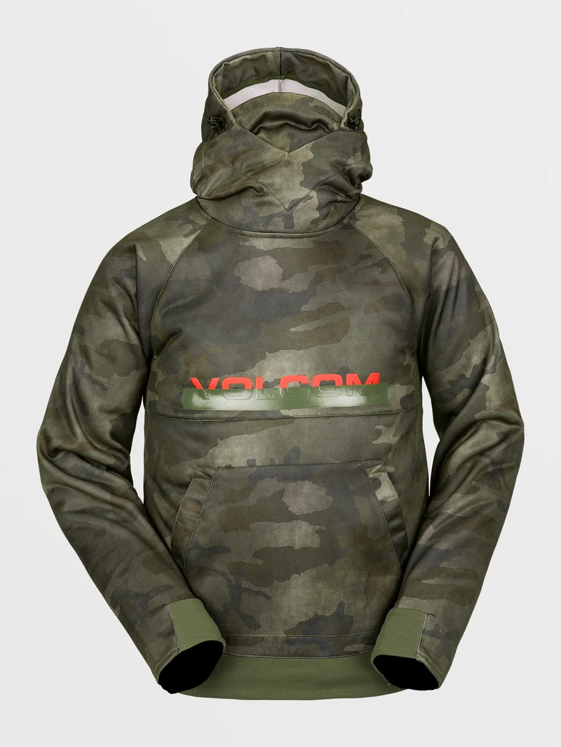 Hydro Riding Kapuzenpullover - CLOUDWASH CAMO