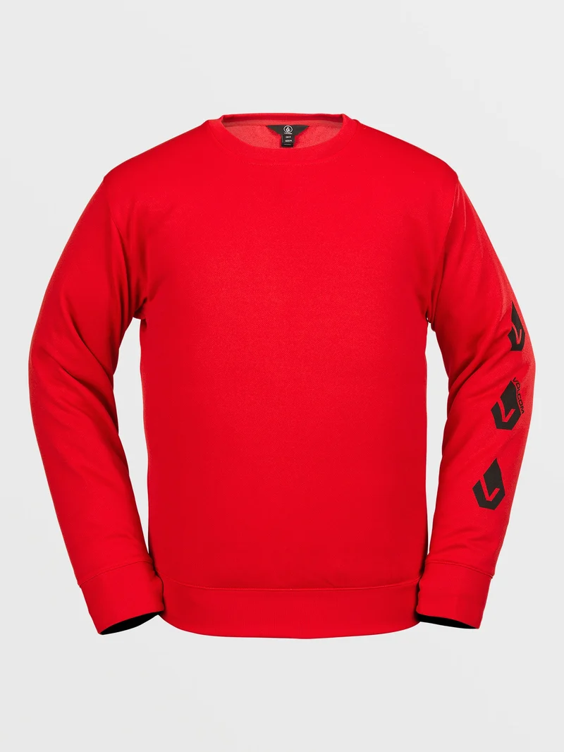 Core Hydro Crew Sweatshirt - RED
