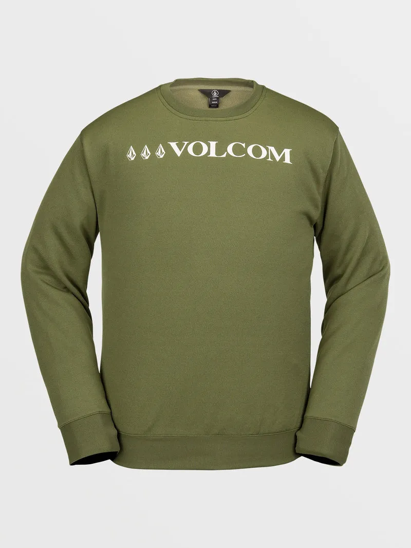 Core Hydro Crew Sweatshirt - MILITARY