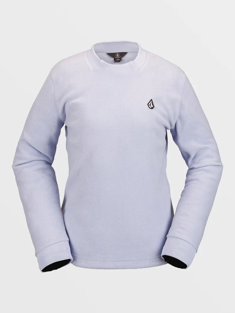 Polar Fleece Sweatshirt - LILAC ASH