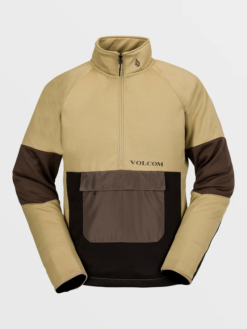 Tech Fleece Zip Sweatshirt - DARK KHAKI