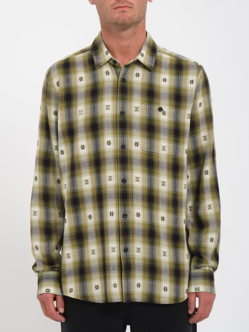 Skate Vitals Simon B Hemd - EXPEDITION GREEN