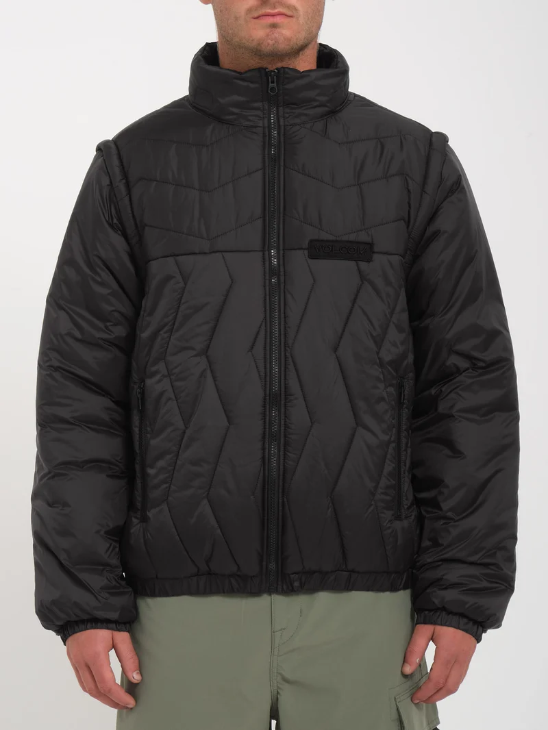 Skate Vitals Simon B Puff Jacke - BLACK
