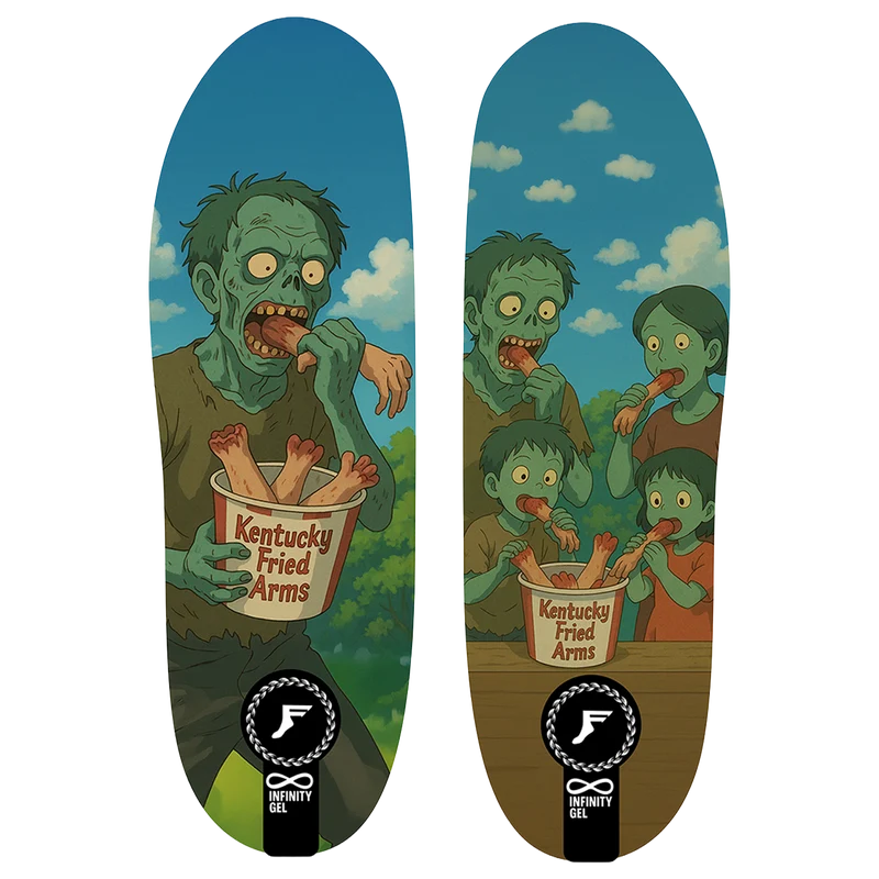 Kingfoam Elite Quantum Heel Hi Insoles