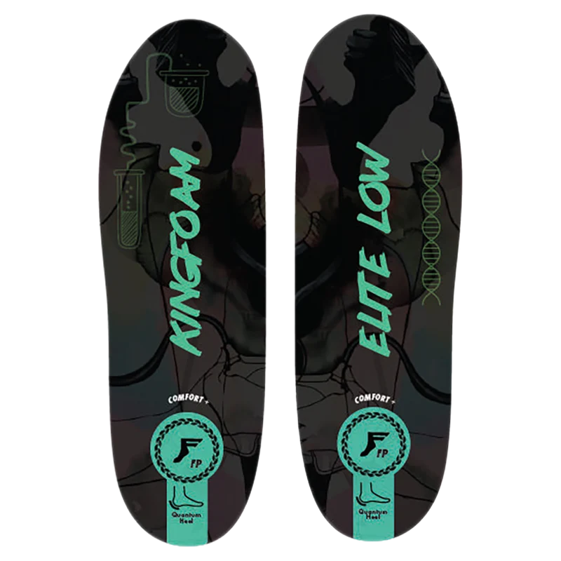 Kingfoam Elite Quantum Heel Low Insoles