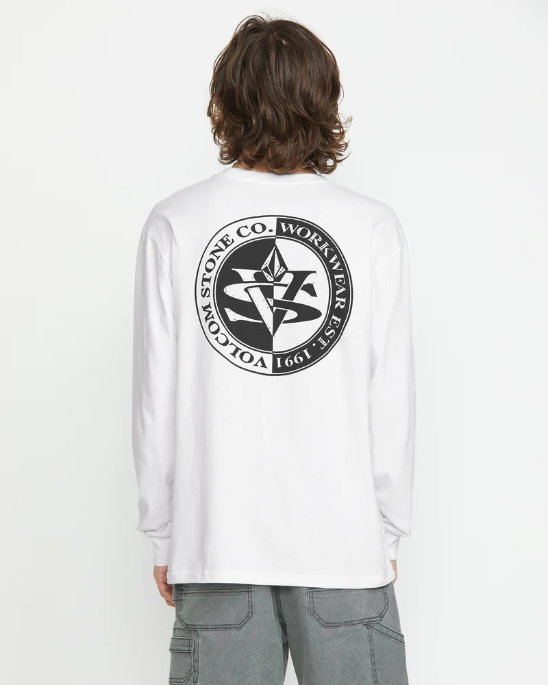 Excavator T-shirt - WHITE