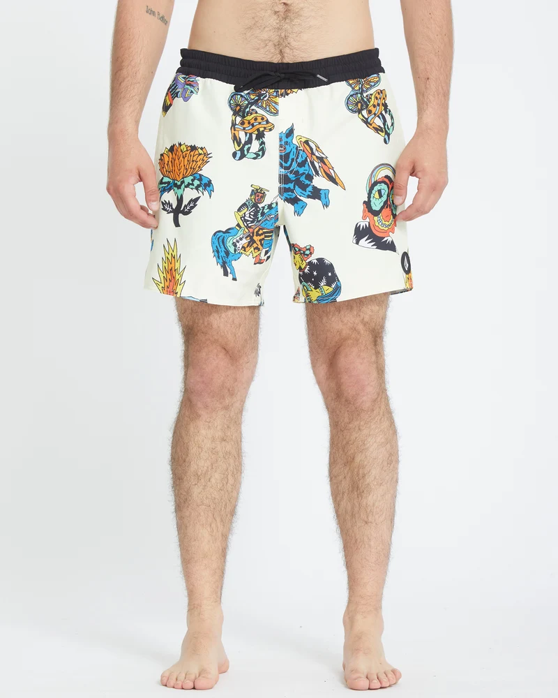 Bob Mollema Trunk 16" Boardshorts - LIGHT BEIGE