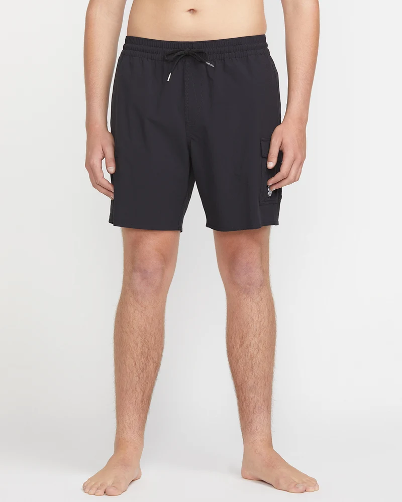 Truly Liberators 17" Boardshorts - BLACK