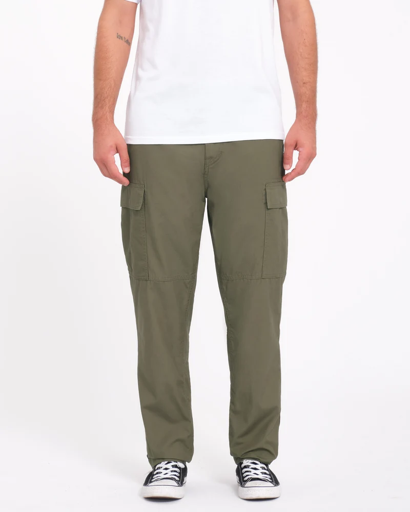 Strange Tripper Tapered Cargohose - Wintermoss