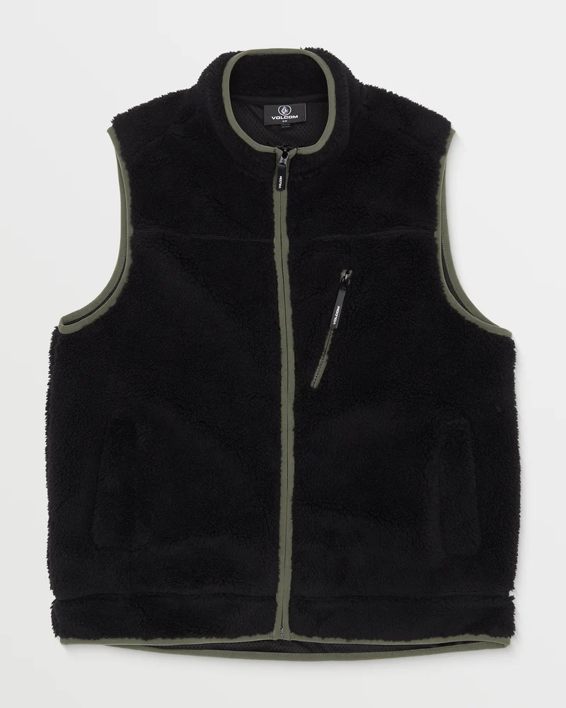 Highvi Fleece Weste - Black