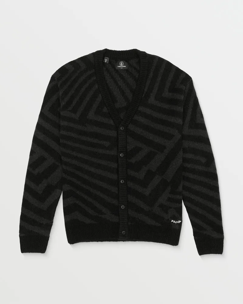 Driftop Strickjacke - Black