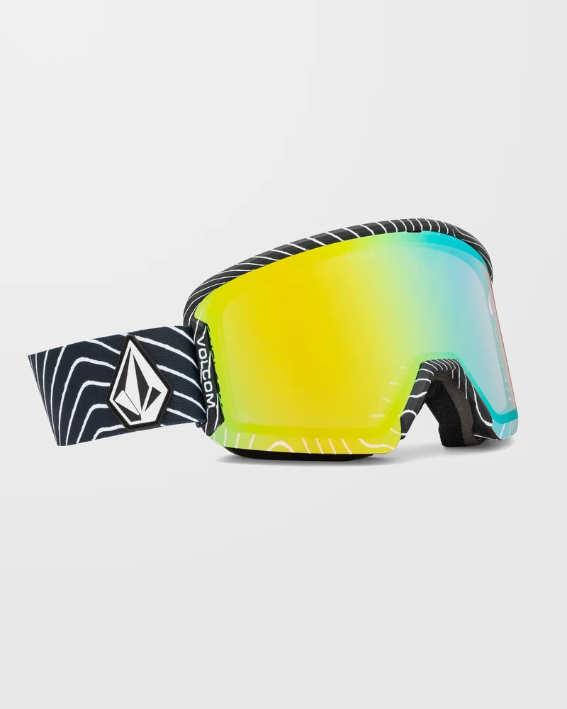Garden 2 Op Art Goggle (+Bonus Brillenglas - Rose) - Gold Chrome