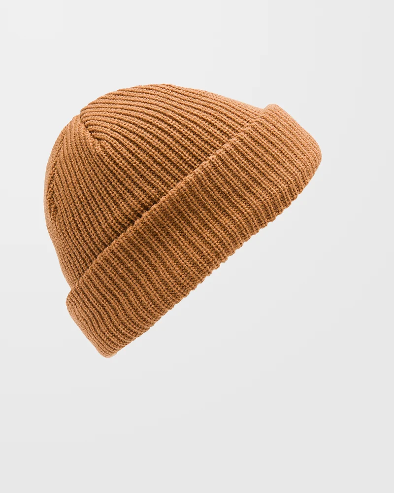 Youth Lined Beanie - Caramel - (KINDER)