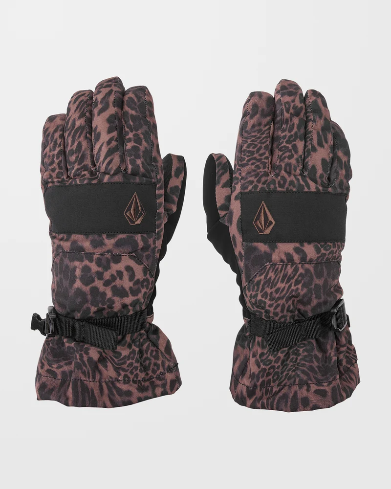 V.Snow Over Handschuhe - Leopard
