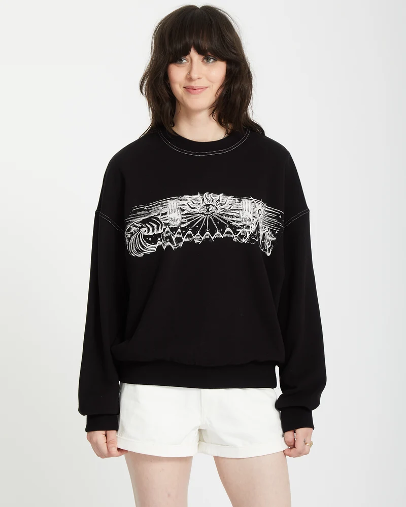 Alix Pullover - BLACK