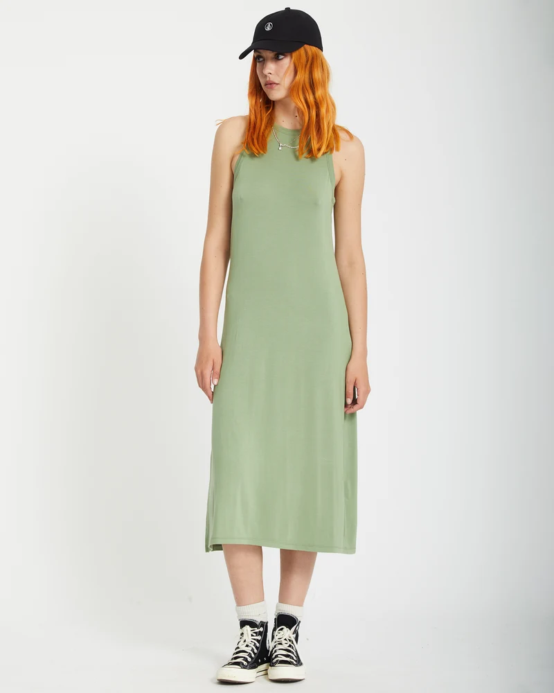 Stonelight Kleid - GRASS GREEN