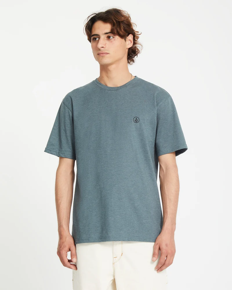 Circle Blanks T-shirt - DARK SLATE