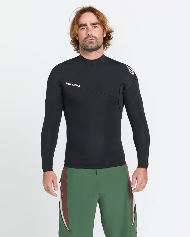 1.5Mm Neoprene Jacke - BLACK