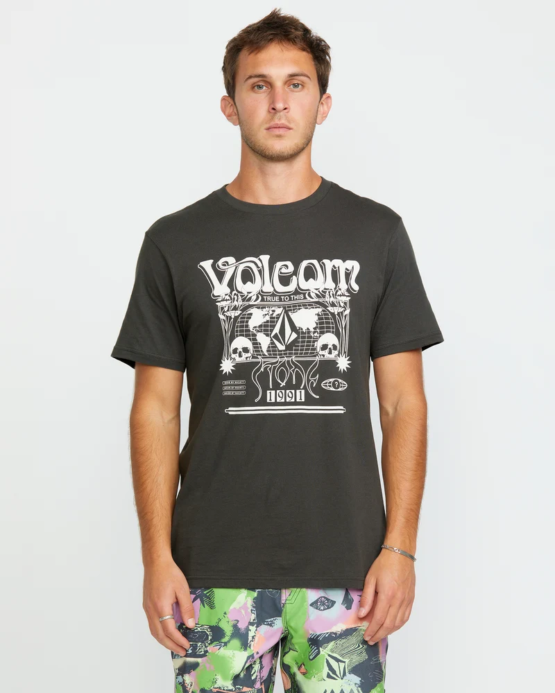 Worldly T-shirt - STEALTH